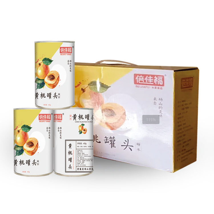 425克 黃桃罐頭